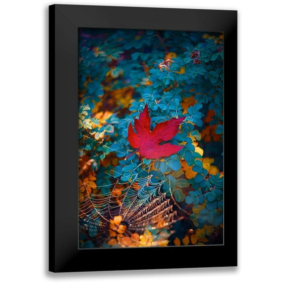 Love Grams 11x14 Black Modern Framed Museum Art Print Titled - Falling