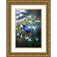 thumbnail image 1 of Love Grams 23x32 Gold Ornate Wood Framed with Double Matting Museum Art Print Titled - Dark Memory, 1 of 4