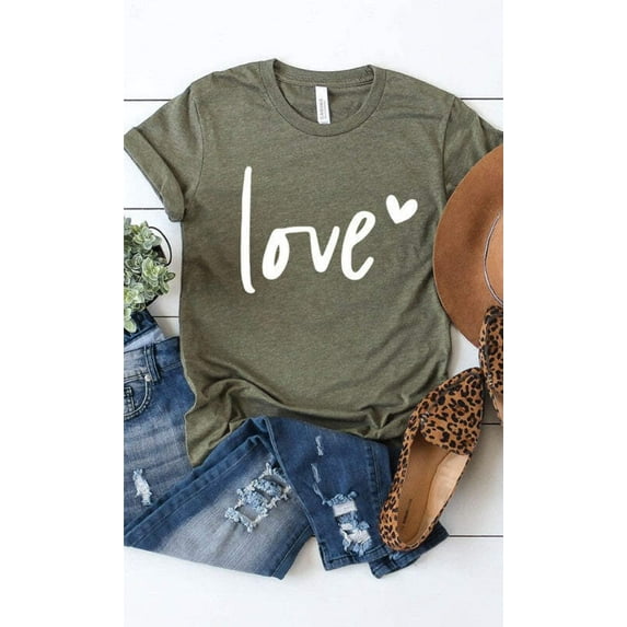Love Graphic Tee T-Shirt