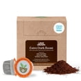 thumbnail image 1 of Love Grown Compostable Coffee Pods - Compatible With Most Major Coffee Pod Brewers - 100% Arabica, Plastic-Free, Non-GMO - Extra Dark Roast, Box of 15, 1 of 9