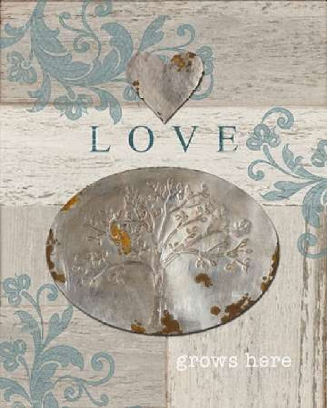 Love Grows Here Canvas Art - Sam Appleman (20 x 24)
