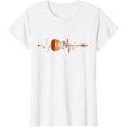 thumbnail image 1 of Love Guitar Different Guitars Music Lover Funny Gift T-Shirt, 1 of 3