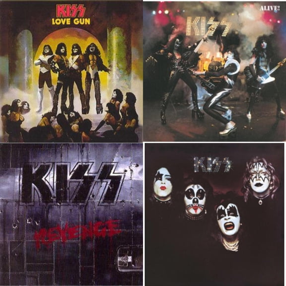 Revenge & Kiss & Alive & Love Gun [CD Bundle]