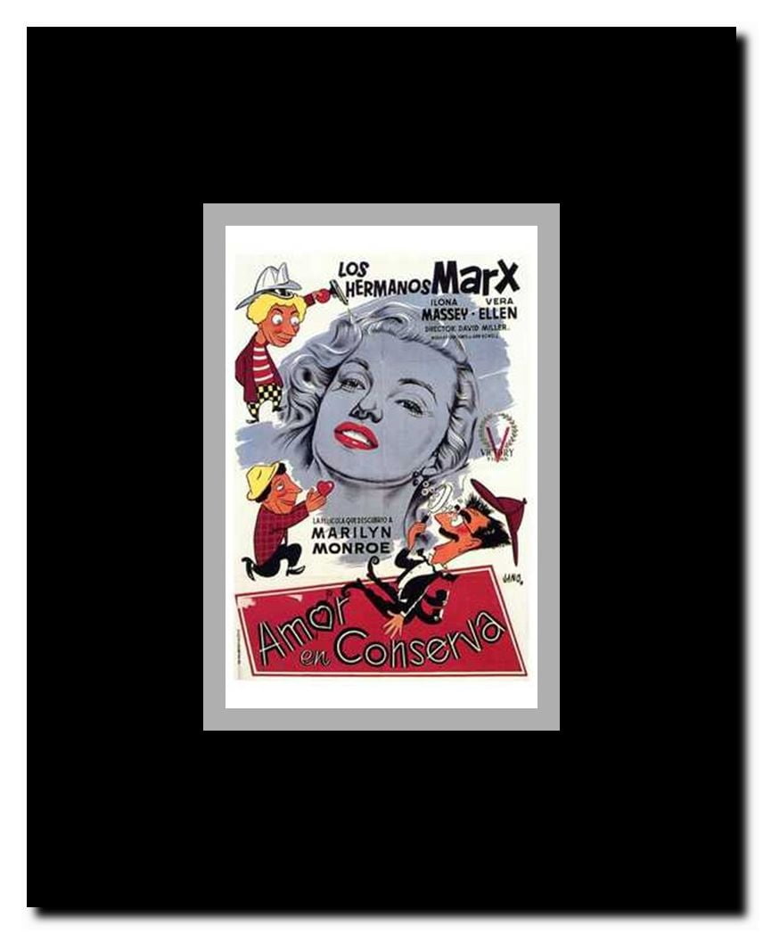 Love Happy Framed Movie Poster