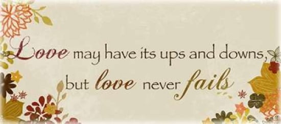 Love Has Its Ups and Downs Canvas Art - Anna Quach (24 x 48)