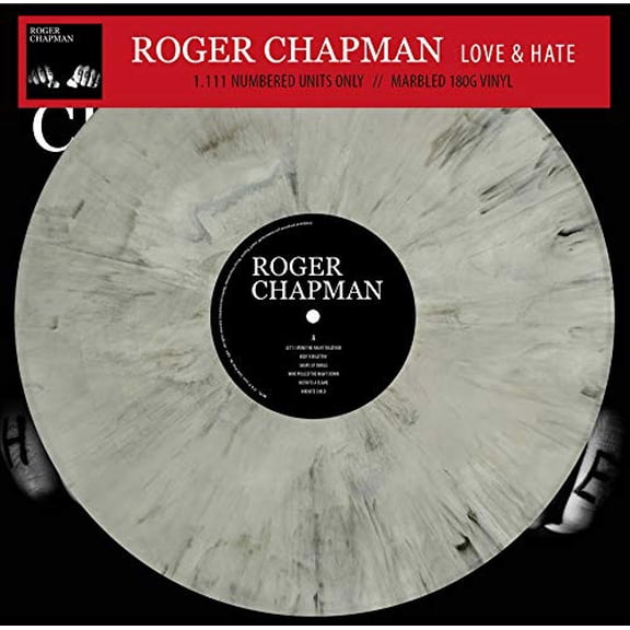 Roger Chapman Love & Hate (Vinyl Record) 12" Album Coloured Vinyl