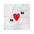 thumbnail image 1 of Love Head Scarf, Red Simple Heart, Head Wrap, 3 Sizes, by Ambesonne, 1 of 2