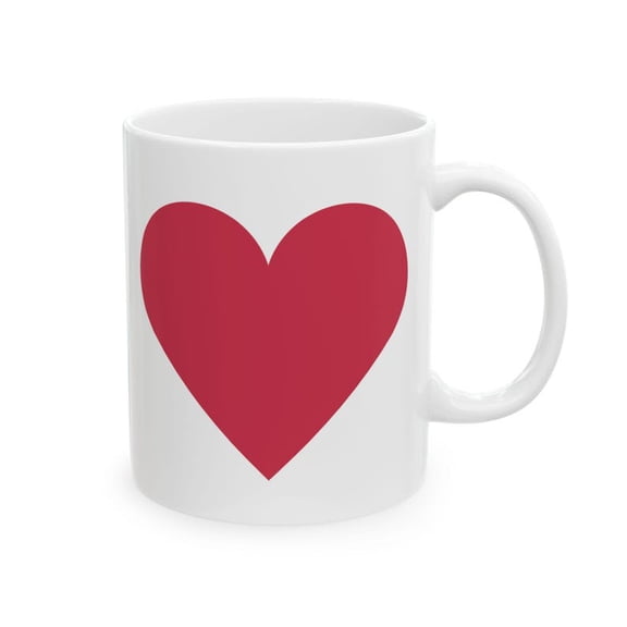 Love Heareramic Coffee Mug VaL1entine's Gift for Tea Drinkers
