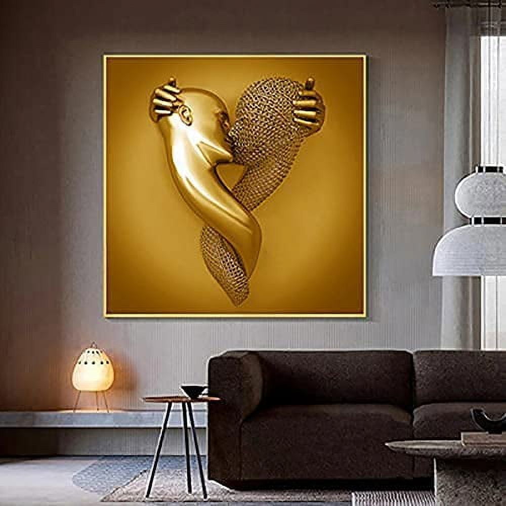 Contemporary Art Figures Painting Handpainted painting on Canvas Wall Art  Painting (Without Frame)