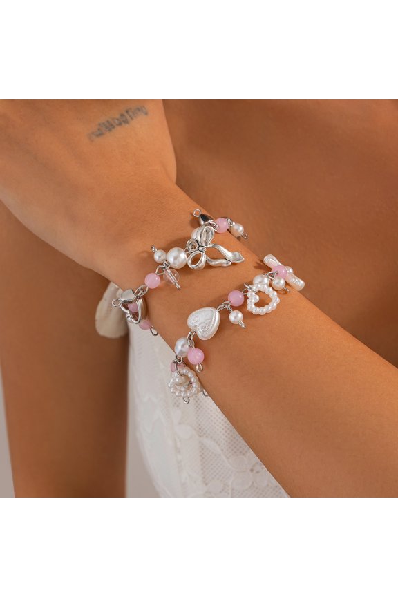 Love Heart Bow Tie Cute Jewelry Design