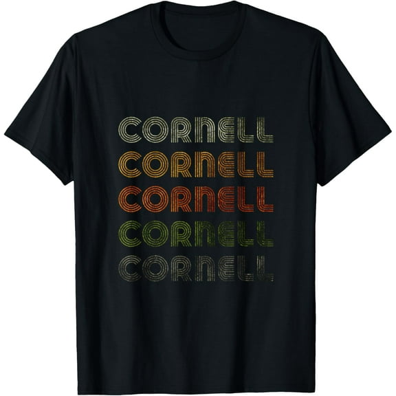 Love Heart Cornell Tee Grunge/Vintage Style Black Cornell T-Shirt