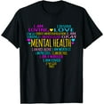 thumbnail image 1 of Love Heart Facts Mental Health Awareness Supporter Graphic Funny Creative Graphic T-Shirt, 1 of 3
