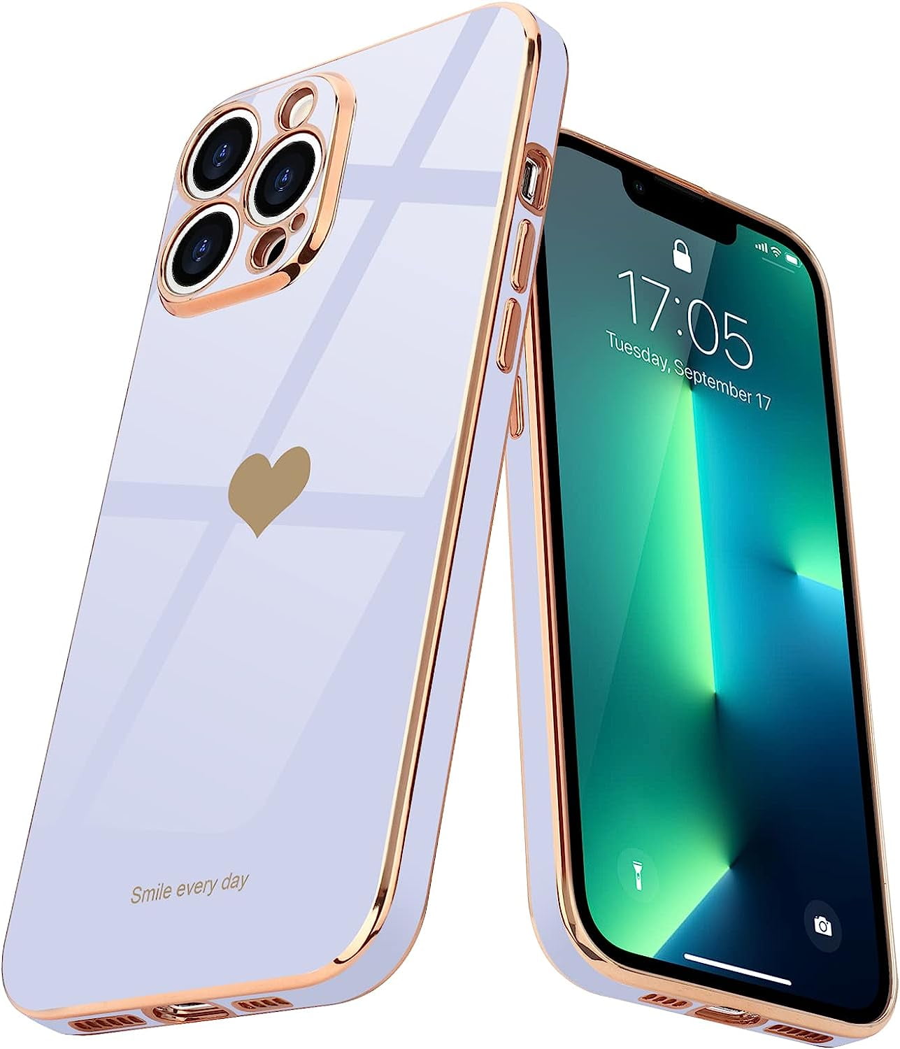 Love-Heart Luxury Case for Apple iPhone 15 Pro Heart Case, Cute Design Shiny Bling Cover, 3 in 1 Bundle Case with 2 PACK Clear Tempered Glass for Apple iPhone 15 Pro for Love-Heart Luxury Case for Apple iPhone 15 Pro Heart Case, Cute Design Shiny Bling Cover, 3 in 1 Bundle Case with 2 PACK Clear Tempered Glass for Apple iPhone 15 Pro for