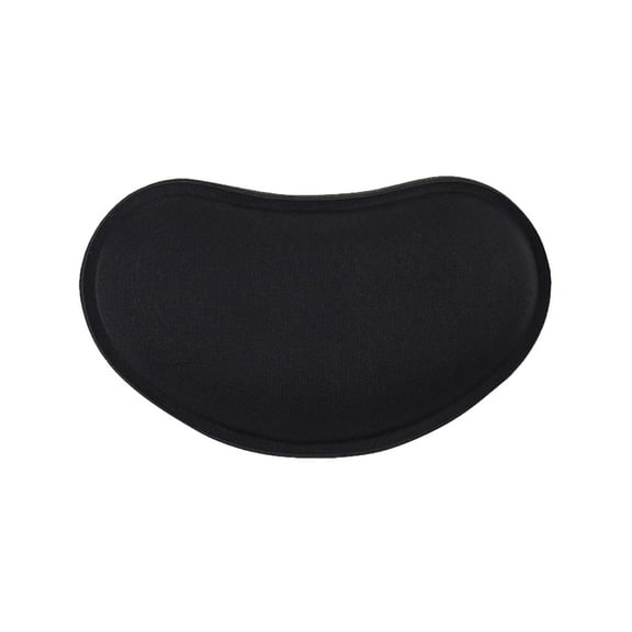 Love Heart Mouse Wrist Rest Ergonomic Pain Relief Non-slip Elastic Soft Cozy Computer Mouse Wrist Support Cushion Pad PC Accessories -Black