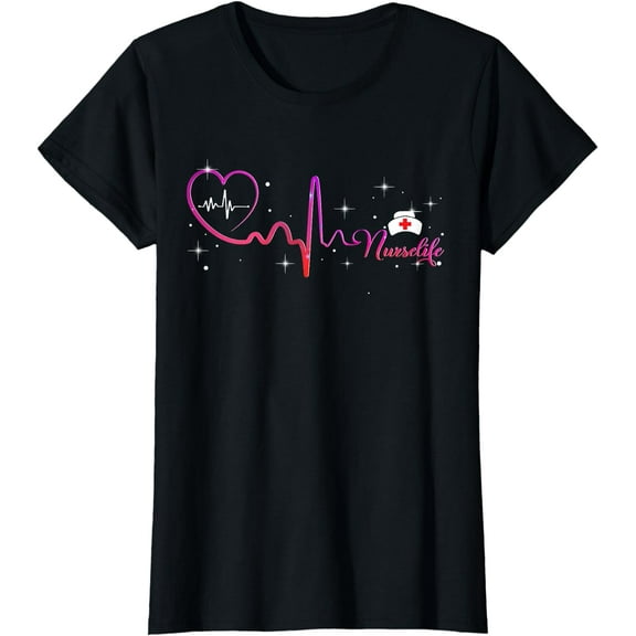 Love Heart Nurse Life Nursing Clinical RN LPN Week T-Shirt