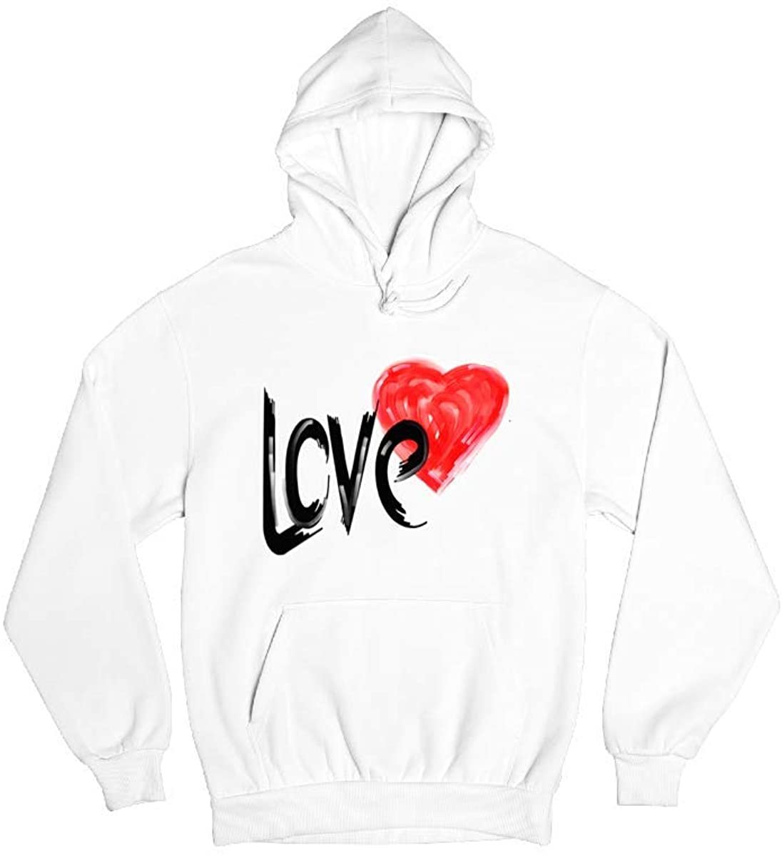 Love Heart Painting Valentines Day Idea Novelty Fashion
