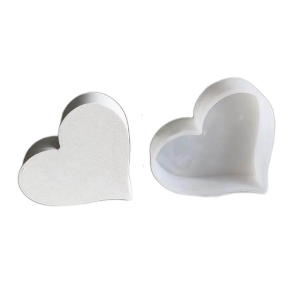 Hollow out Love Hear Ornaments Castings Molds Epoxys Resins Molds Love Heart Shape Silicone Mould for Valentines Day