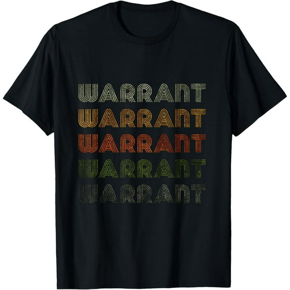 Love Heart Warrant Tee Grunge Vintage Style Black Warrant T-Shirt