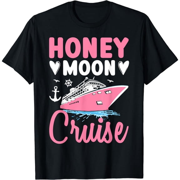 Love HoneyMoon Cruise 2024 Matching Just Married Family T-Shirt