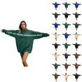 thumbnail image 1 of Love Hoodies for Men Women 2026 Trendy Long Sleeve Valentines I Love You This Much Sweatshirt with Pockets for Couples, 1 of 6