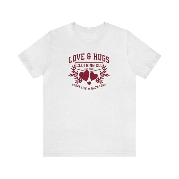 Love & Hugs College T-Shirt