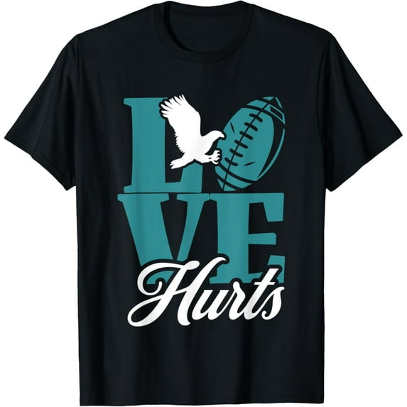 Love Hurts Eagles Retro T-Shirt