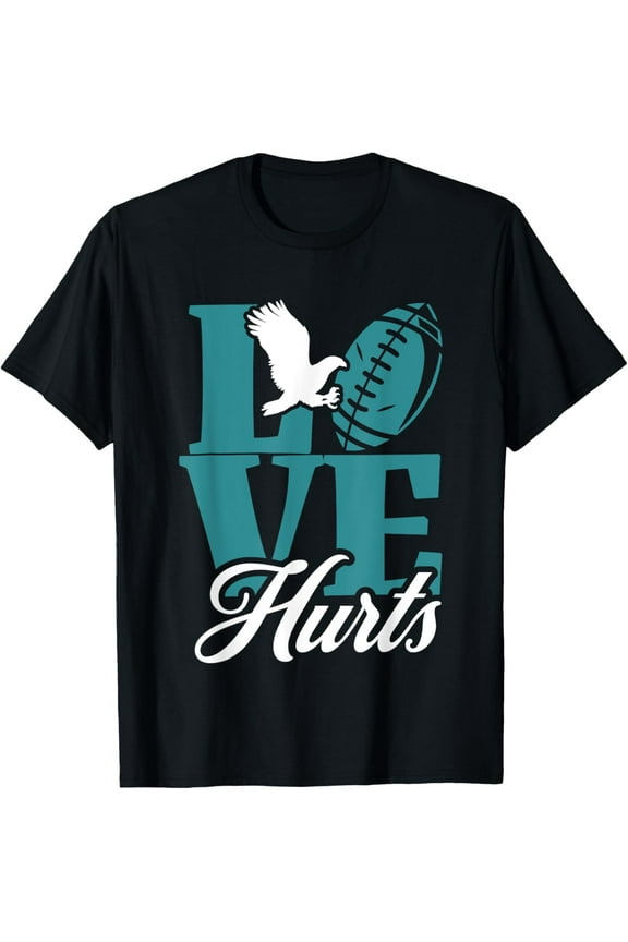 Love Hurts Eagles Retro T-Shirt