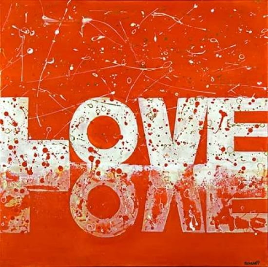 Love II Canvas Art - Ben Bonart (24 x 24)