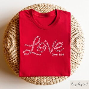 Love In Bible Verses Shirt, Christian Valentines T-Shirt, Bible Verse Sweatshirt, Religious Mom Valentine , Faith Based Valentines, Full Size S-5XL