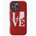 thumbnail image 1 of Love Indiana Distressed Vintage N3367 Phone Case for iPhone 17 16 15 14 13 12 11 Pro Max, 1 of 2