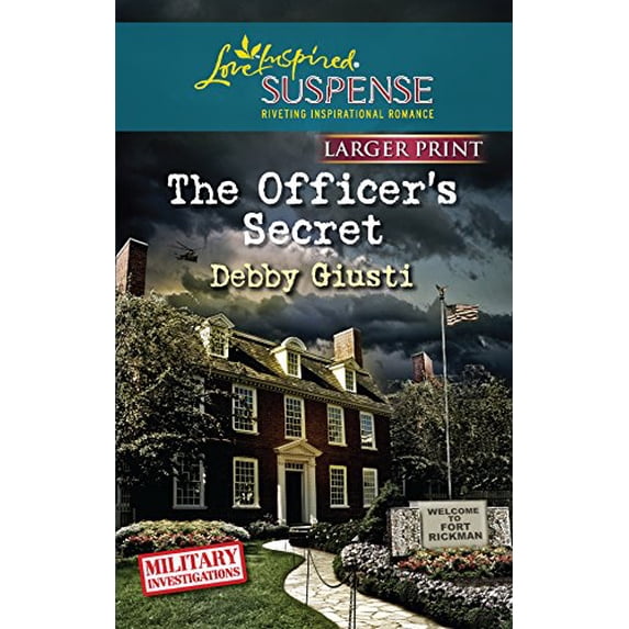 Pre-Owned The Officer's Secret (Larger Print Love Inspired Suspense: Military Investigations) Paperback