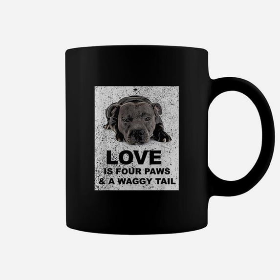 Love Is 4 Paws Waggy Tail Coffee Mug - Walmart.com