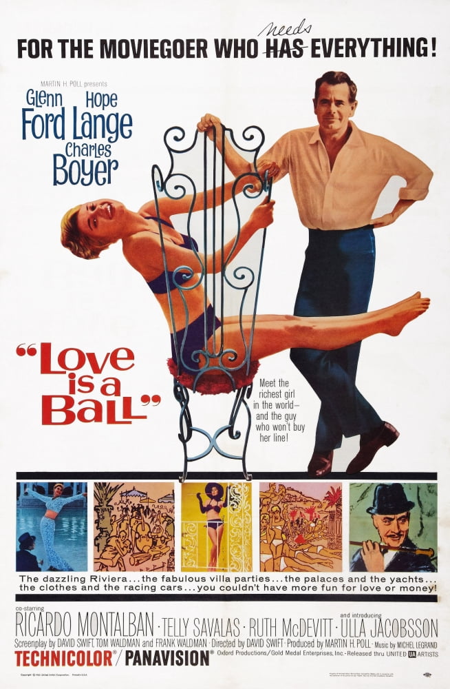 Love Is A Ball U Canvas Art - (11 x 17)
