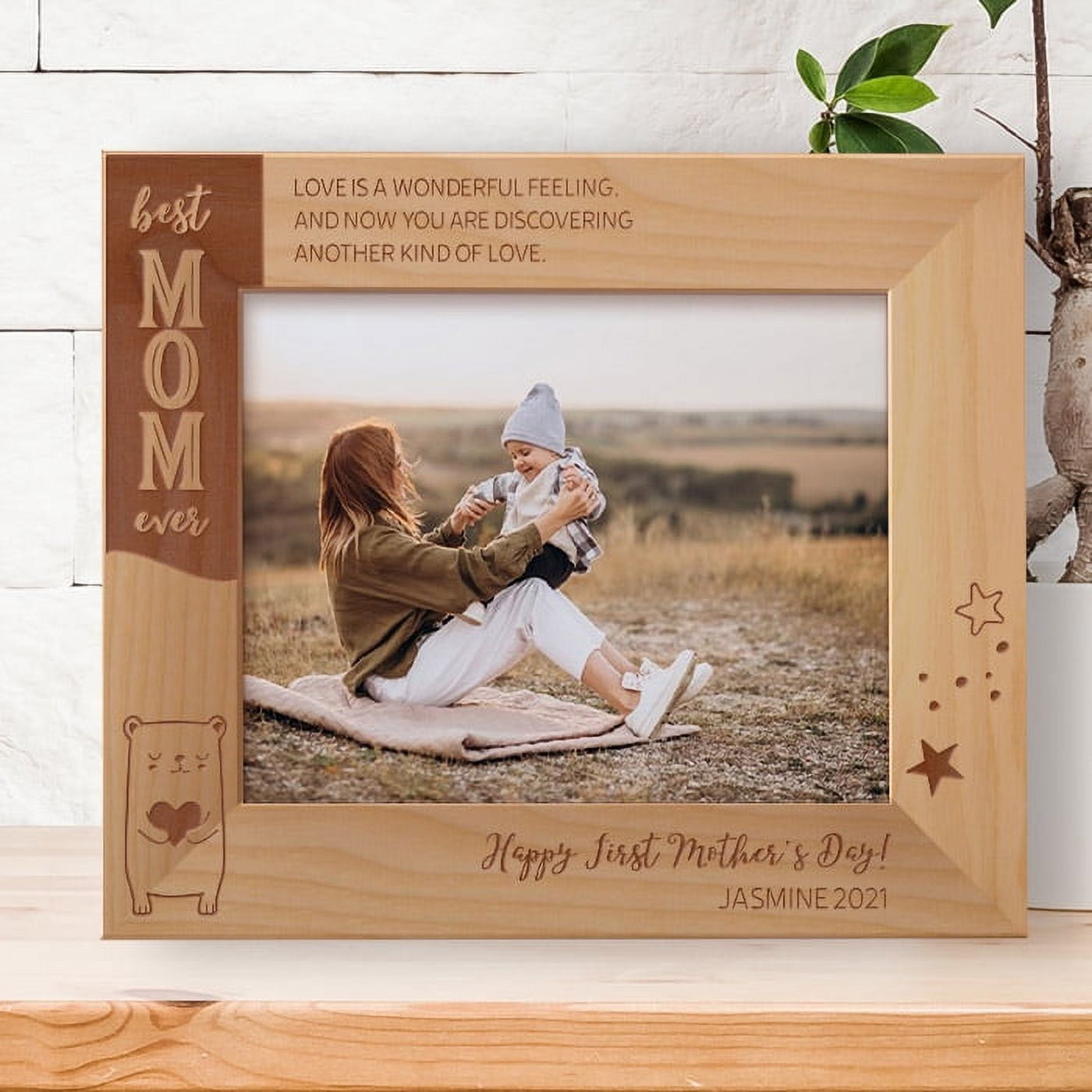 Pet lover Picture Frame -4x6 Personalized Picture Frame - Picture Frame -  Wood Picture Frame 