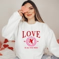 thumbnail image 1 of Love Is All You Need Cupid | Sweatshirt, 1 of 4