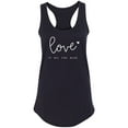 thumbnail image 1 of Love Is All You Need Racerback Tank, 1 of 2