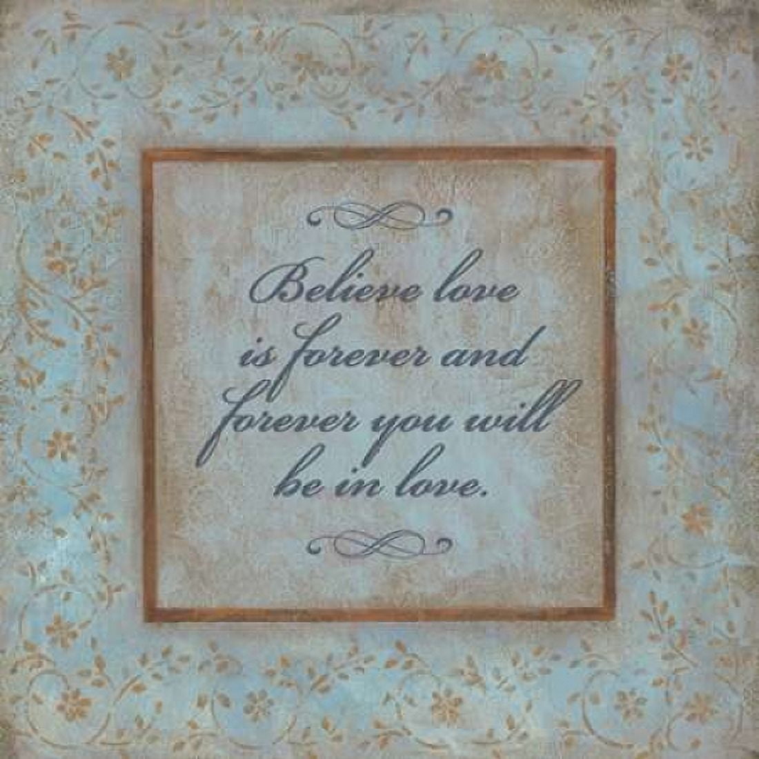 Love Is Forever Canvas Art - Jo Moulton (24 x 24)