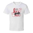thumbnail image 1 of Love Is In The Air Fun Loving Holiday T Loved One T Shirt, 1 of 1