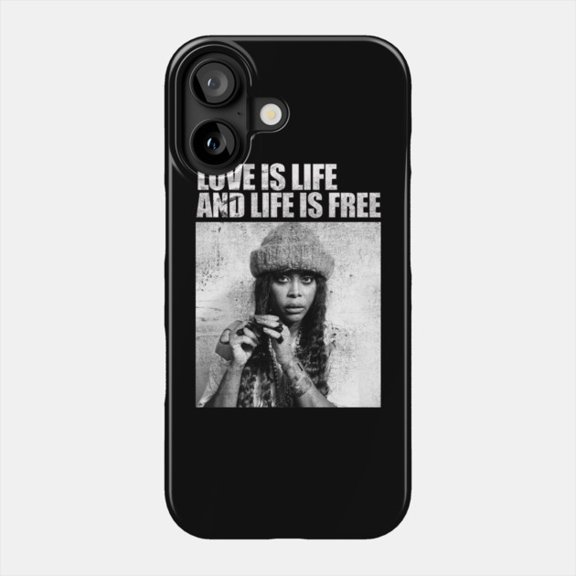 Love Is Life Life Is Free Case for Apple iPhone 11 12 13 14 15 16 17 Pro Max