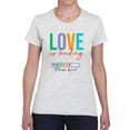 thumbnail image 1 of Love Is Loading Please Wait T-Shirt Women -Image by Shutterstock, Female 5X-Large, 1 of 4