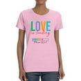 thumbnail image 1 of Love Is Loading Please Wait T-Shirt Women -Image by Shutterstock, Female Small, 1 of 4