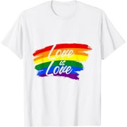 Love Is Love Homosexual Bisexual Awareness LGBTQ Transgender T-Shirt