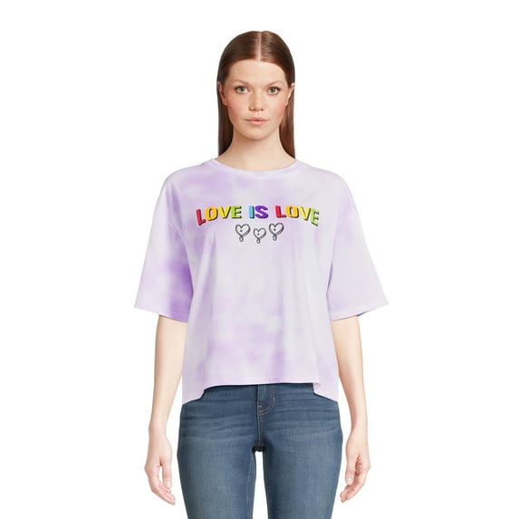 Love Is Love Juniors Skimmer Knit Top