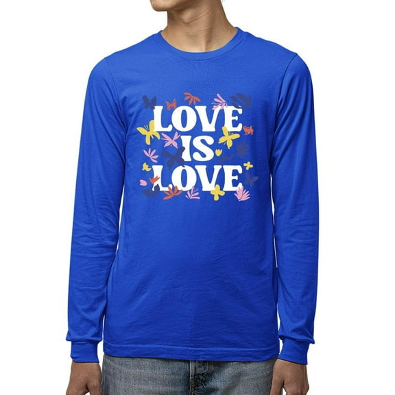 Love Is Love Lgbtq Pride Tee Long Sleeve Men's
