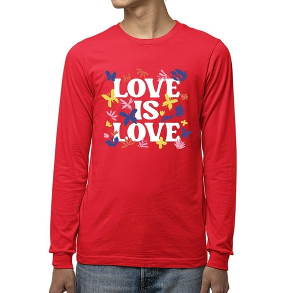 Love Is Love Lgbtq Pride Tee Long Sleeve Men's