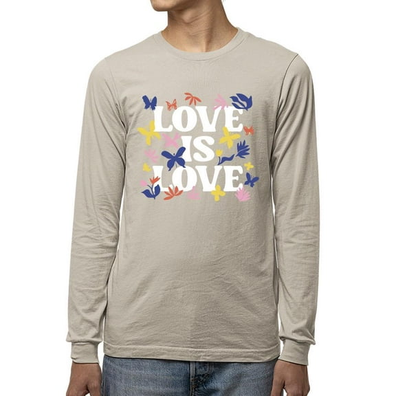 Love Is Love Lgbtq Pride Tee Long Sleeve Men's