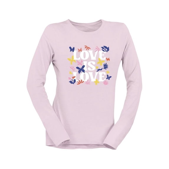 Love Is Love Lgbtq Pride Tee Long Sleeve Women's