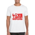 thumbnail image 1 of Love Is Never Having To Say Who Farted Funny Marriage T-Shirt, for men & women, up to size 5XL, 1 of 3