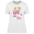 thumbnail image 1 of Love Is Pink Piggy  Tee Women's -Image by Shutterstock, 1 of 2