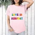 thumbnail image 1 of Love Is Respect Healthy Relationship Equality Kindness T-Shirt, for men & women, up to size 5XL, 1 of 3